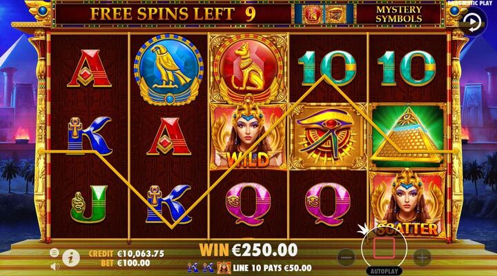Mysterious Egypt Slot Screenshot